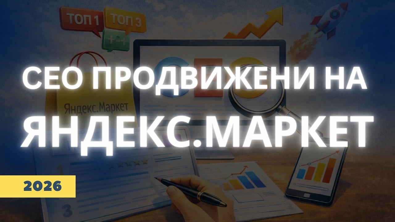 SEO на Яндекс.Маркет 2026: почему этот маркетплейс работает не так, как WB и Ozon
