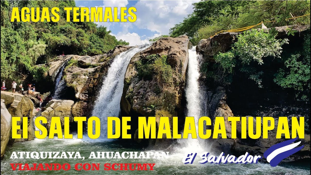 El salto de Malacatiupan cascadas termales, Atiquizaya Ahuachapan, El Salvador #malacatiupan
