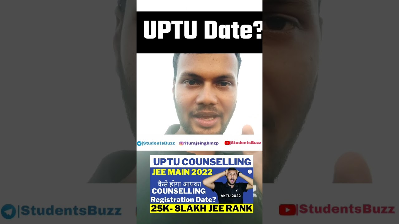 UPTU Counselling Date 2022 ? &bull; Delay?&bull; UPTU Counselling 2011 Date Update 🔥 &bull; AKTU/UPTU Counselling ✅
