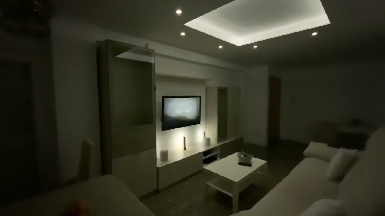 Philips Hue Lights Sync Box testing with a beautiful Storm