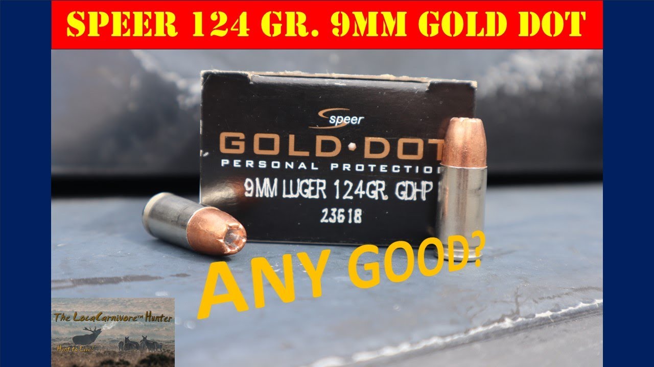 Хорош ли SPEER GOLD DOT 9 мм 124 г? (ЭКСТРЕМАЛЬНЫЙ ТЕСТ ГЕЛЯ!)