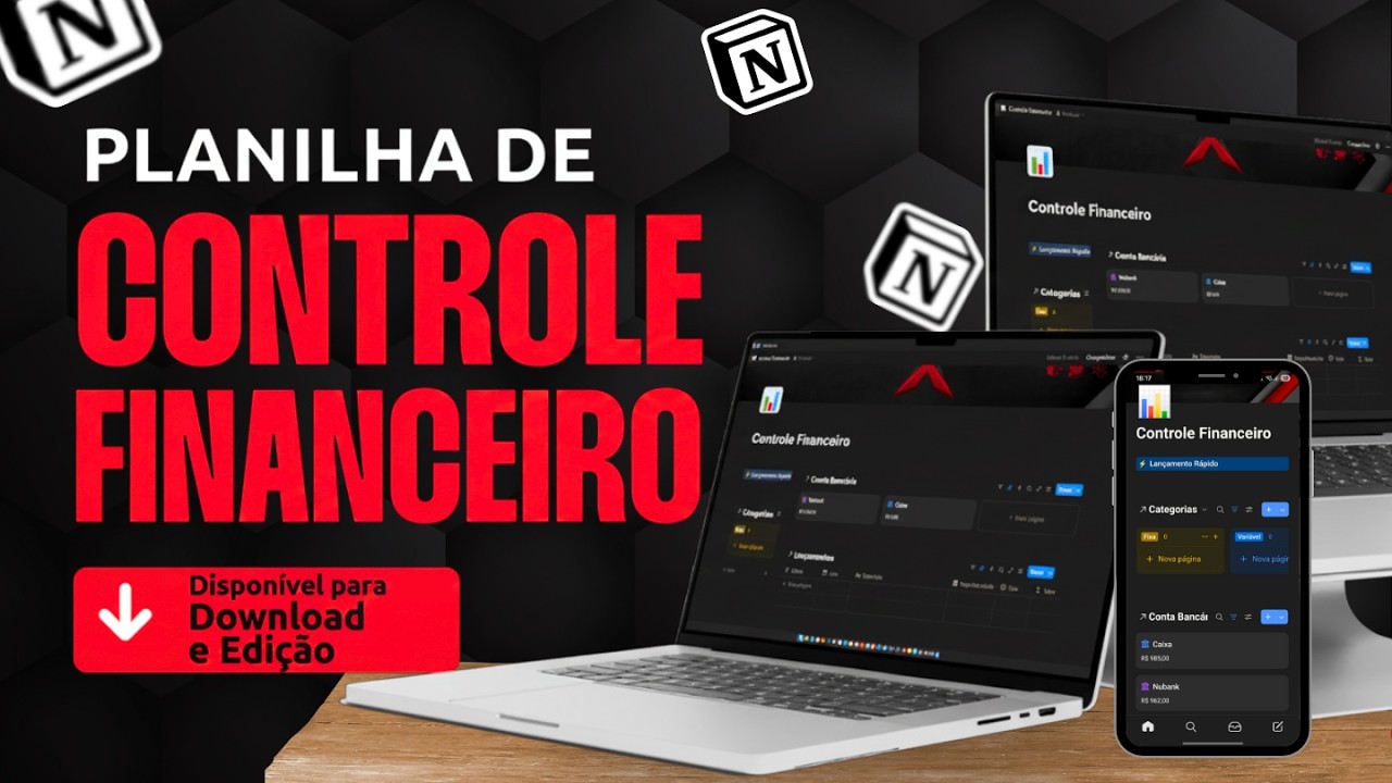 A NOVA Planilha Financeira que voc&ecirc; DEVERIA usar no seu dia a dia
