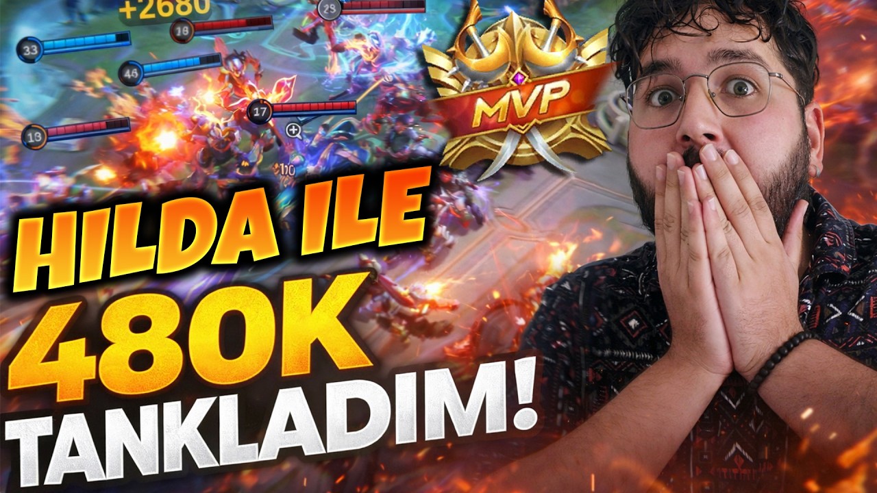SÜLÜK HİLDA 480 K TANKLIYOR ! HEM HASAR HEM TANK | MOBILE LEGENDS