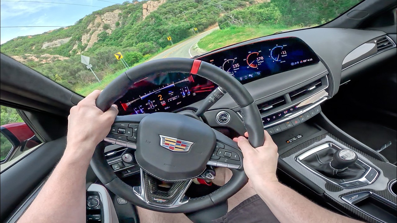 What It's Like To Drive The 2025 Cadillac CT5-V Blackwing Manual (POV)