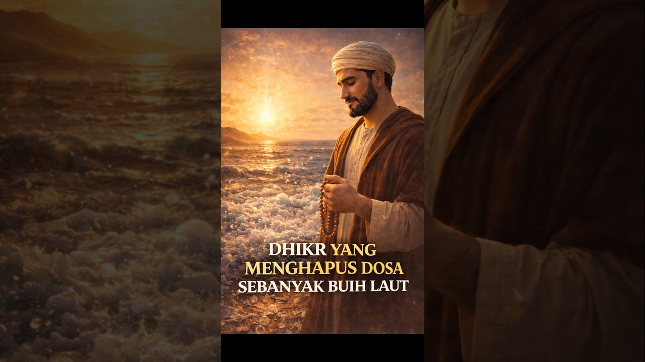 Dzikir Ini Menghapus Dosa Sebanyak Buih Laut??? #shortsislam#dzikir#ampunanallah