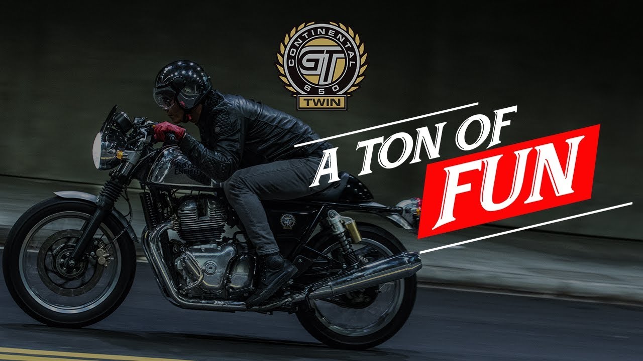 #RoyalEnfieldTwins | A Ton of Fun - Continental GT 650 Twin