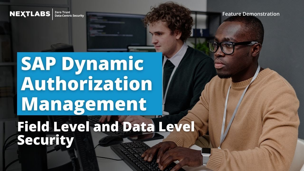 SAP Dynamic Authorization Management - Field Level and Data Level Security