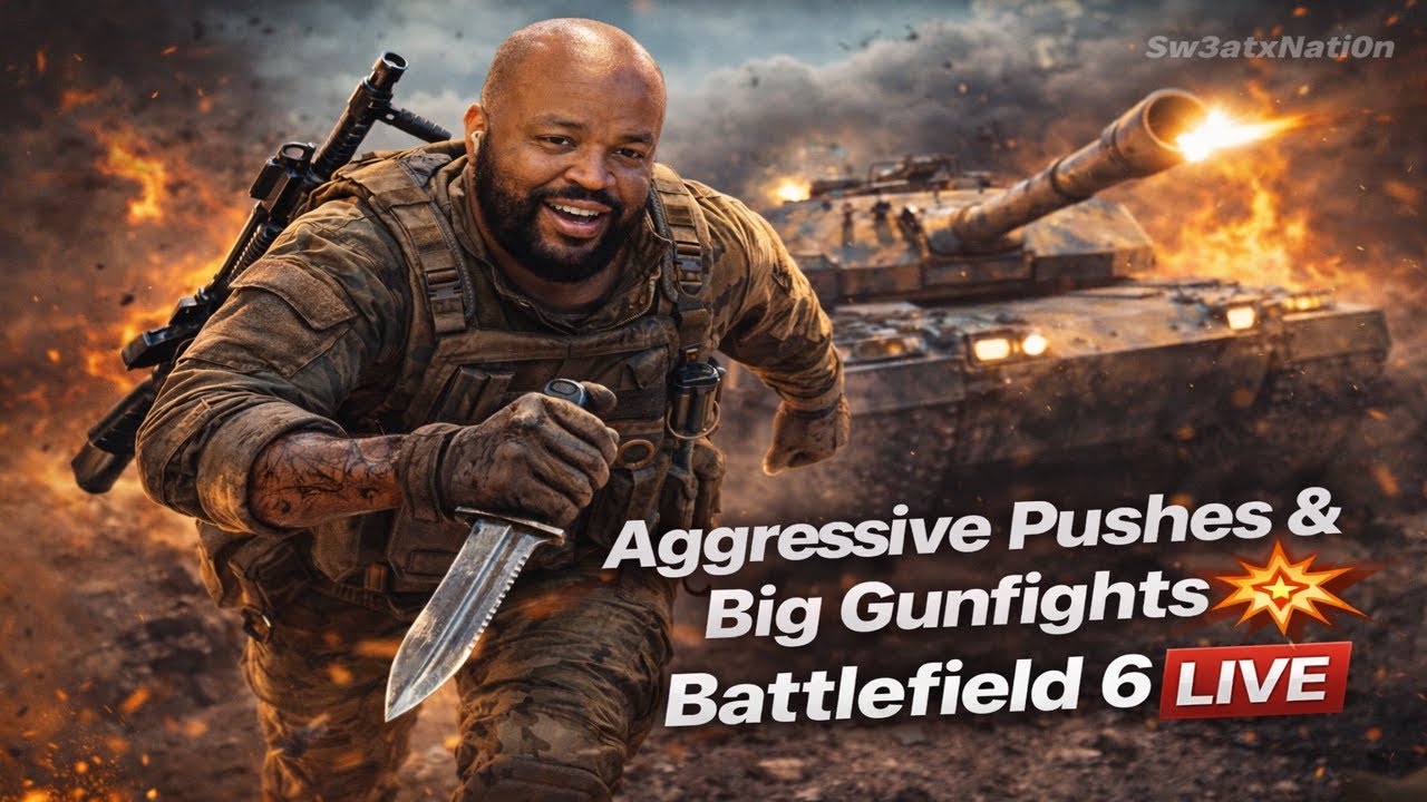Aggressive Pushes & Big Gunfights 💥 | Battlefield 6 LIVE