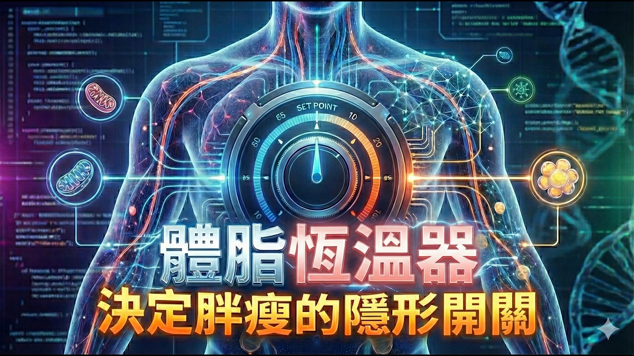 減肥失敗不是意志力問題！權威名醫解密「體脂恆溫器」：為什麼你的身體想讓你胖？ | 醫學新知解碼 EP.102