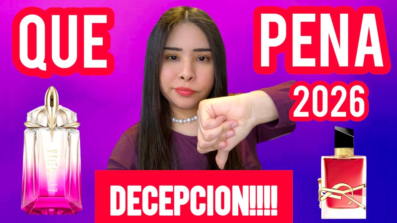 🔴 PERFUMES NUEVOS 2026 QUE NO VALEN LA PENA‼️👎👎👎😫😫😫 #perfumes #mugler #libre #armani #perfumesnuevos