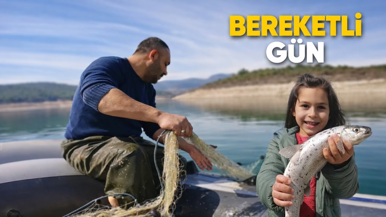 Kesiksuyu Barajı’nda Germe Ağ ile Balık Avı! 🐟 Büyük Balıklar Yakalandı