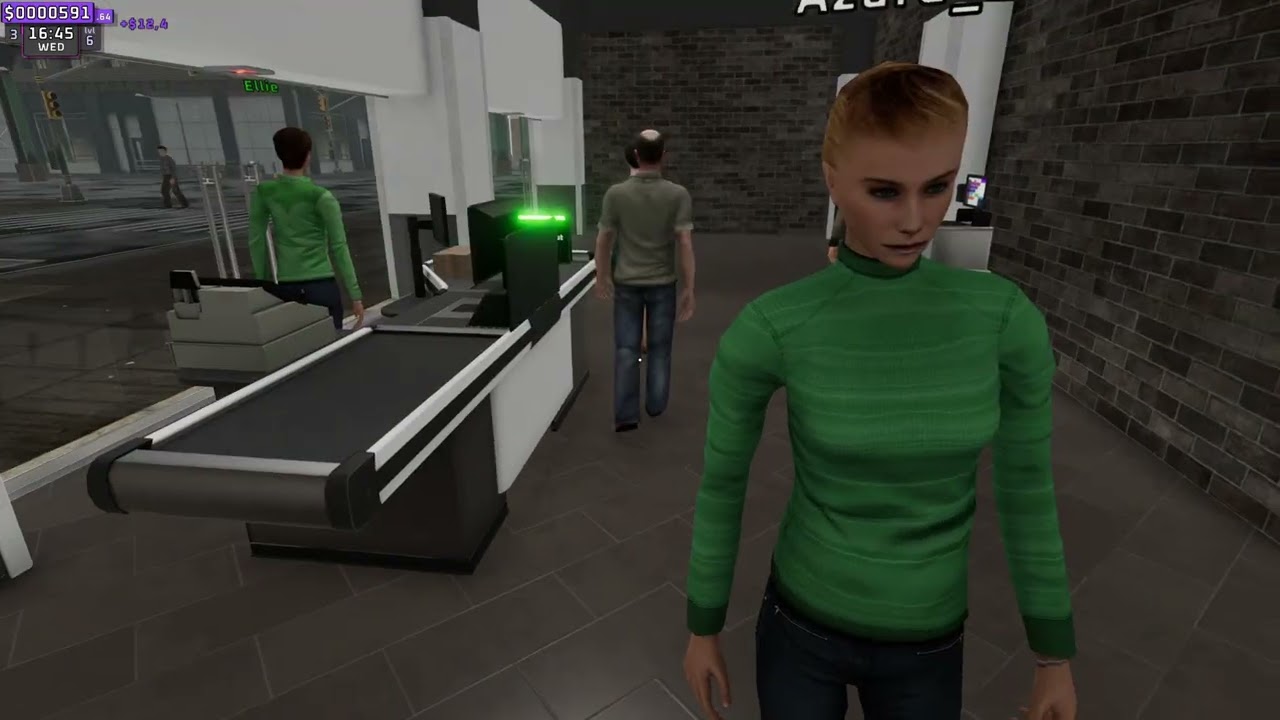 Supermarket Together 2: Buying an Employee
