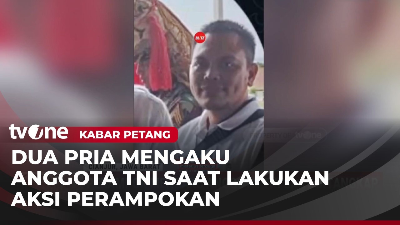 Ditangkap Warga, Perampok Ngaku Sebagai Anggota TNI | Kabar Petang