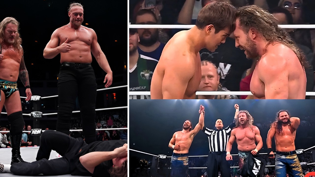 Omega Clears The Ring AEW Dynamite Ends in Elite C