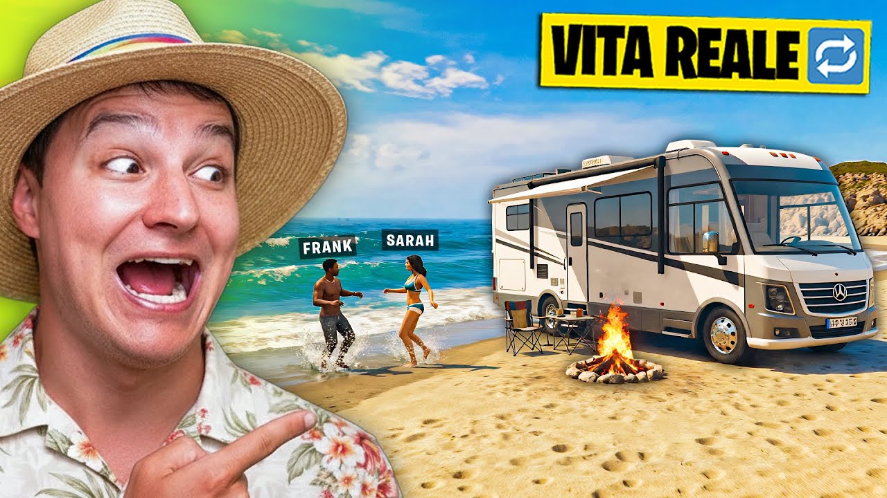 IN CAMPEGGIO con la mia RAGAZZA! - GTA 5 MOD VITA REALE 🔁 S.2 #27