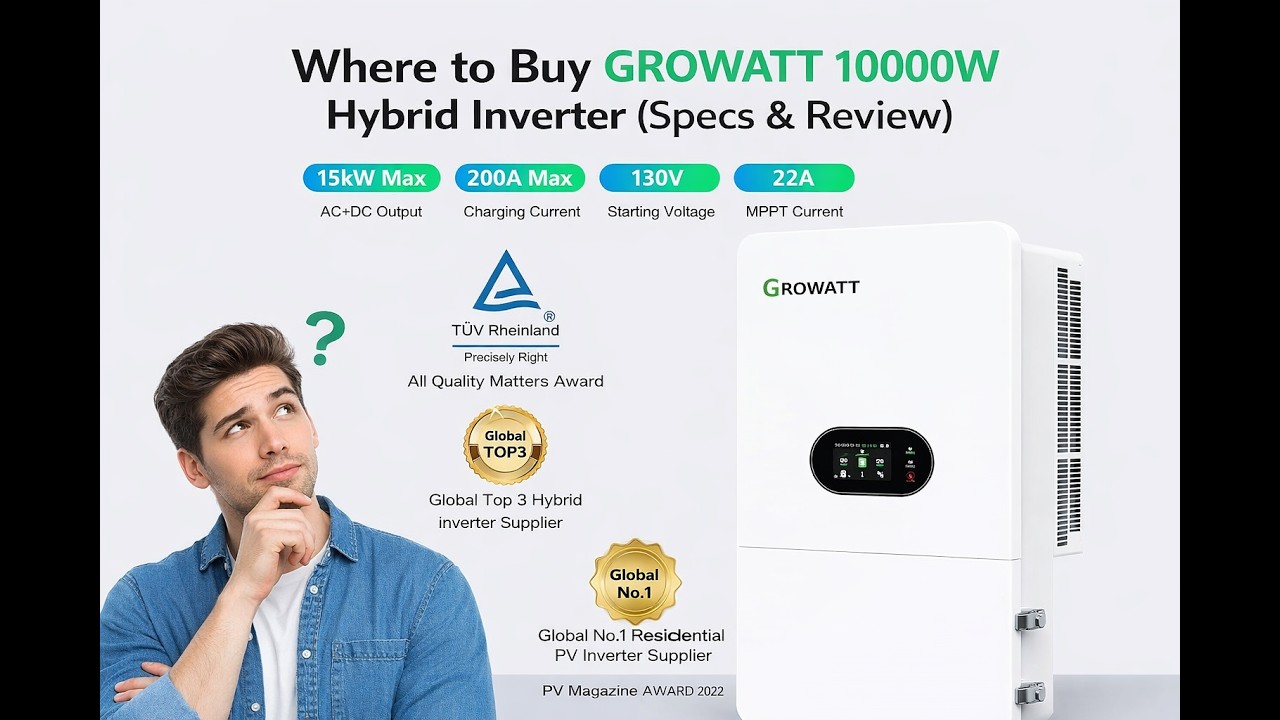 Best 10kW Solar Inverter for Home Backup? GROWATT SPH 10000TL-HU-US Review