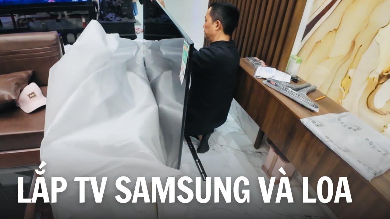 Hướng dẫn đầy đủ: Lắp TV Samsung QLED 75