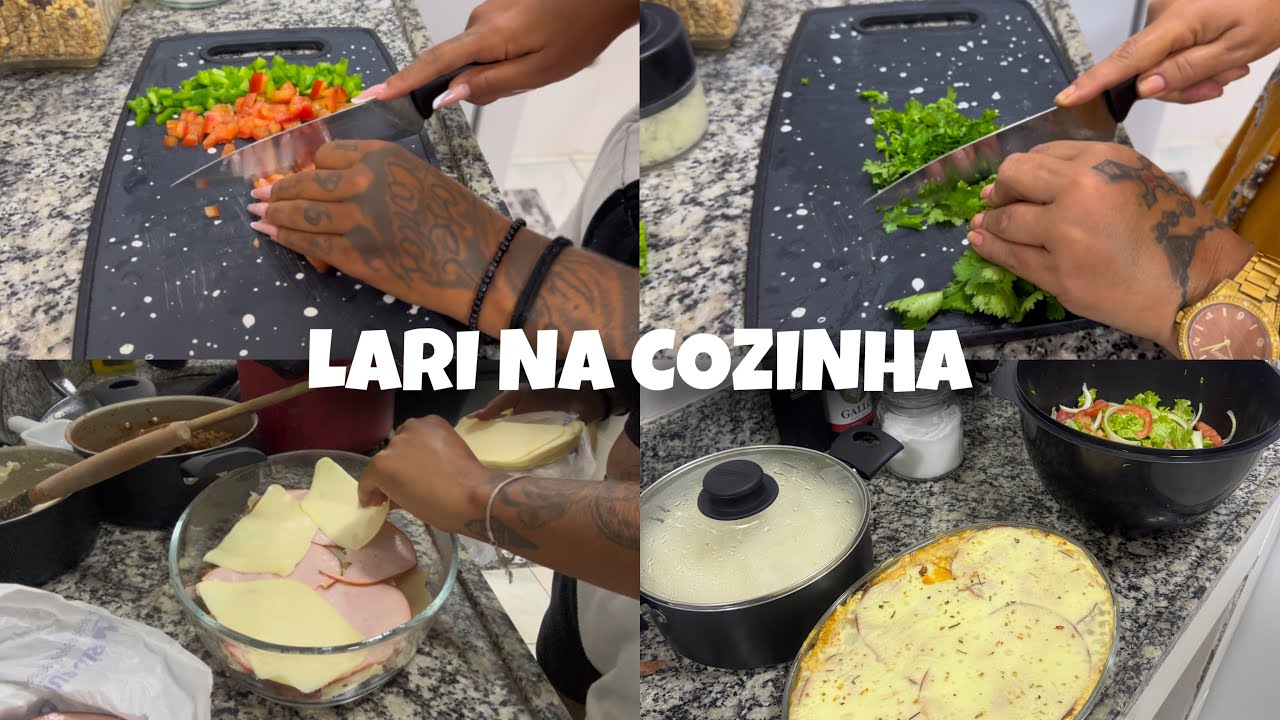 LARI NA COZINHA: ALMOÇO PARA A FAMÍLIA | LASANHA À BOLONHESA