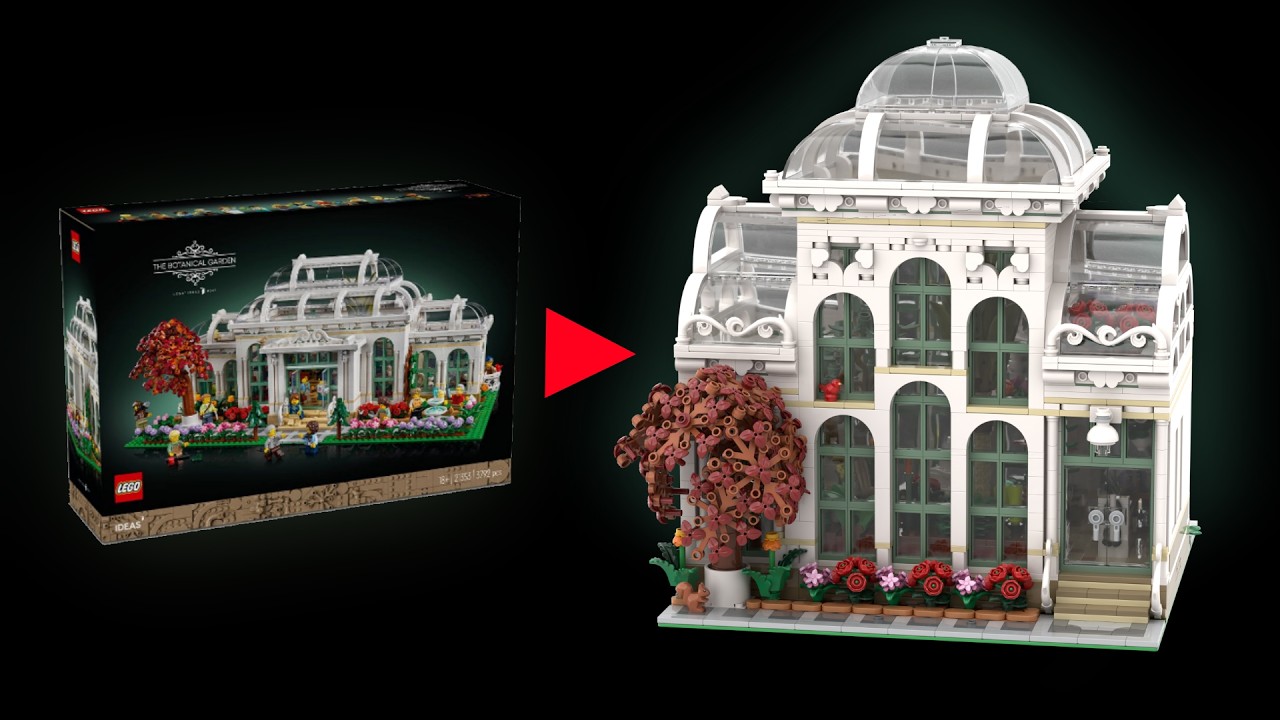 MOC-268539 - Straight Botanical Garden - 21353 The Botanical Garden Alternative Build