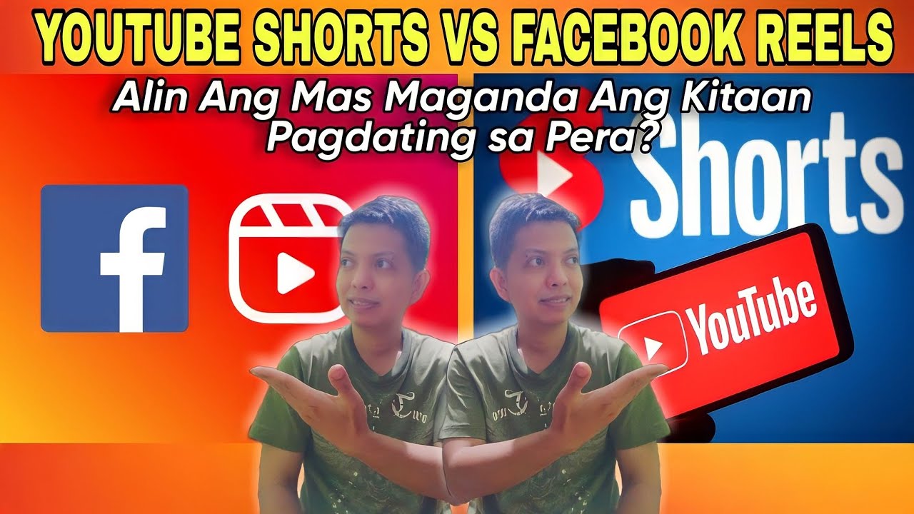 YOUTUBE SHORTS VS FACEBOOK REELS! ANONG PLATFORM NGA BA ANG THE BEST?