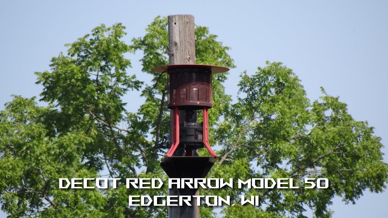 Decot Red Arrow Model 50 5 PM Blast - Alert - Edgerton, WI