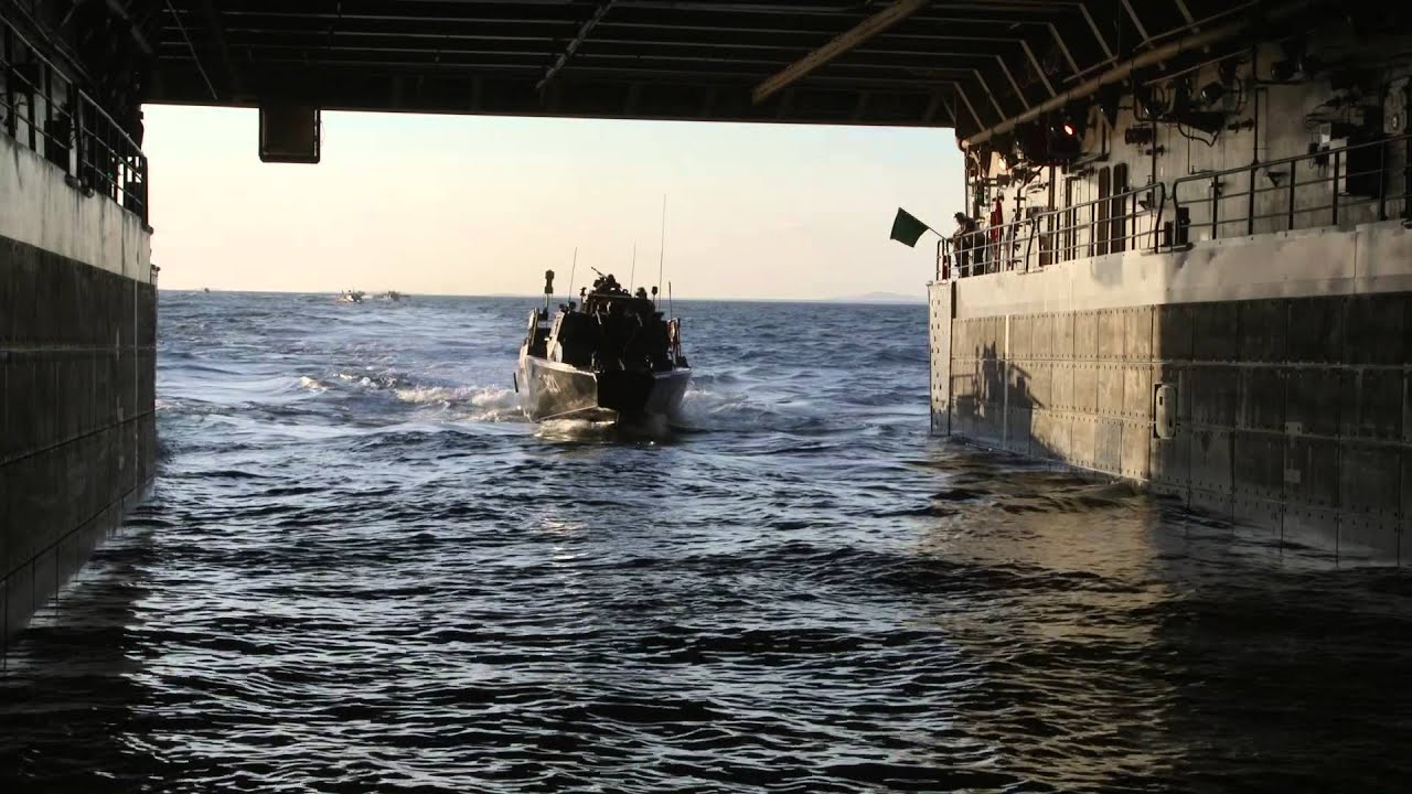 Allied forces practice amphibious assault in northern Poland