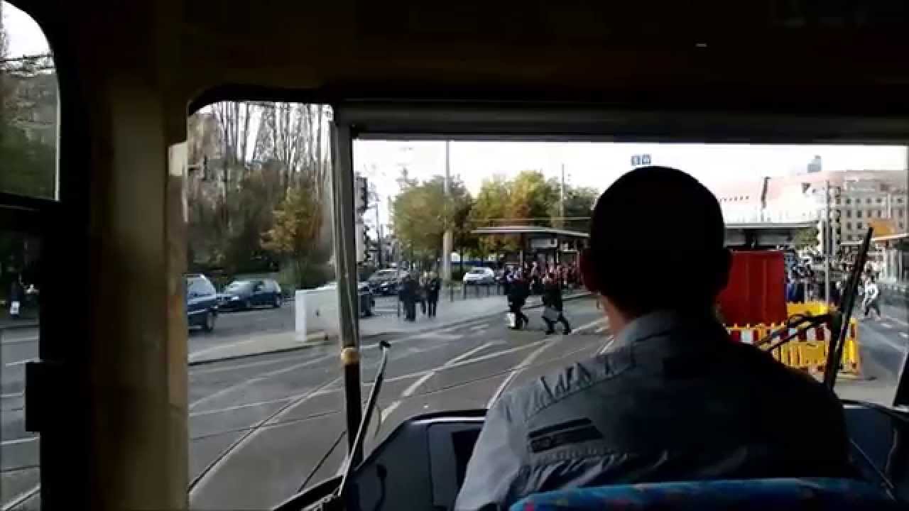 Strassenbahn selbst fahren in Leipzig T4D-MC Teil 2