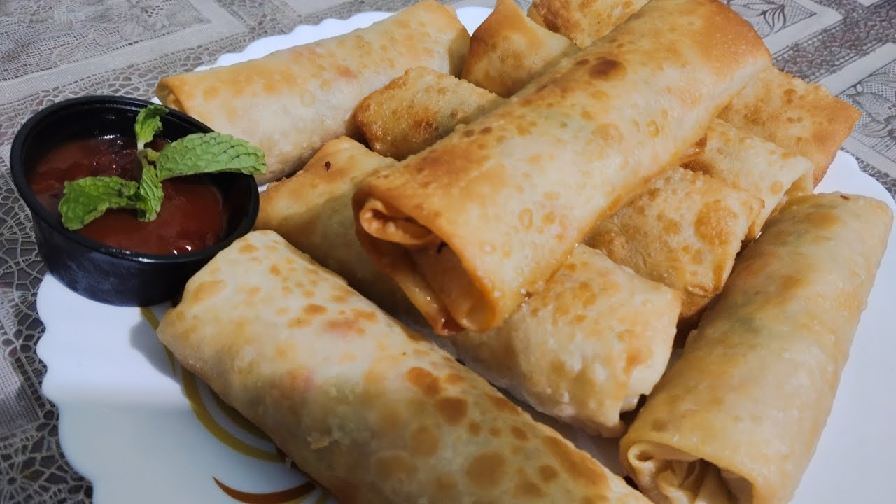 Ramzan Special Crispy Chicken Spring Rolls | Perfect Iftar Snack Recipe | Easy & Delicious
