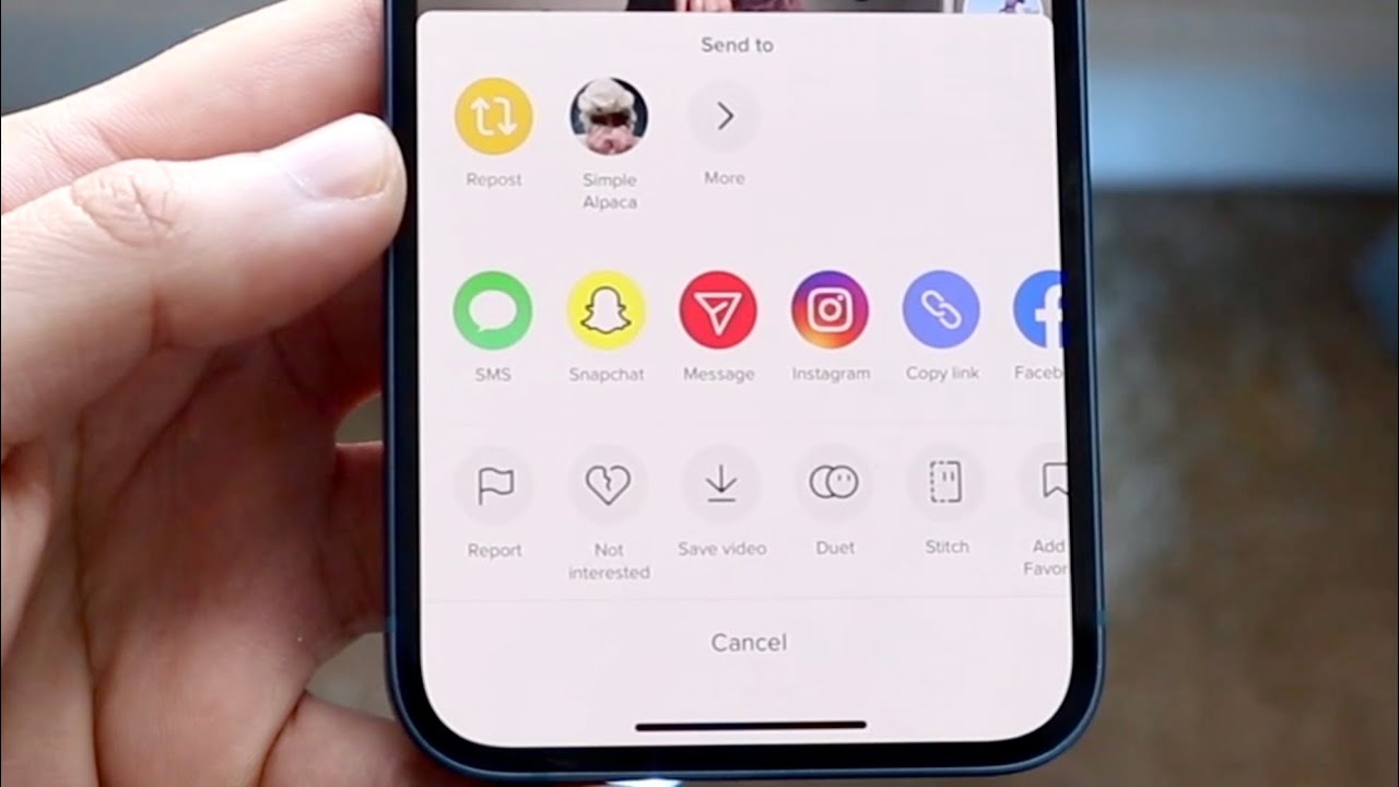 Как сделать репост в TikTok!