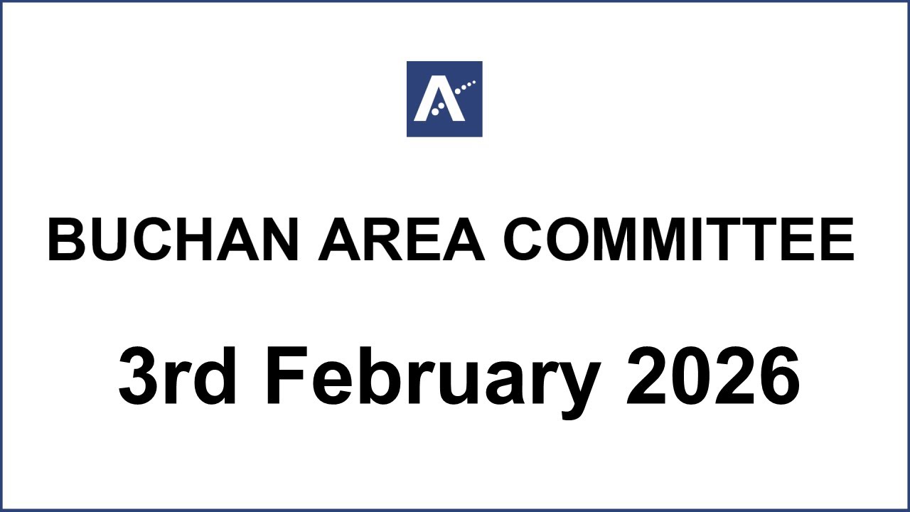Buchan Area Committee 3 February 2026