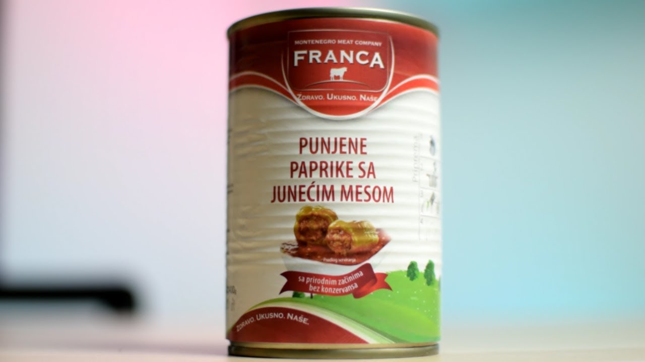 FRANCA GOTOVA JELA - PUNJENE PAPRIKE SA JUNEĆIM MESOM