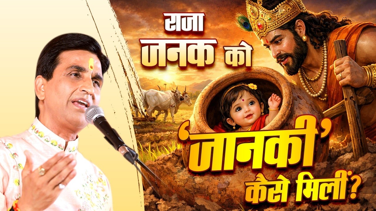 देश की कृषि अर्थव्यवस्था के लिए जनक की सीख | Dr Kumar Vishwas | Ram Katha