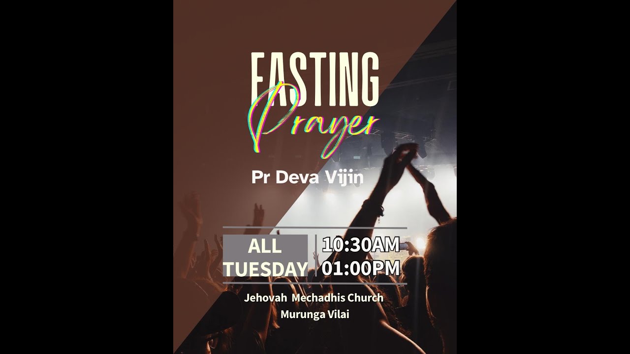 FASTING PRAYER 03/02/2026 || Live || Message || Jehovah  Mechadhis Church - Murungavilai
