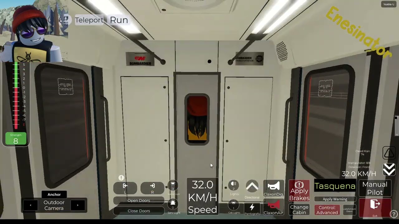 Roblox Metro CDMX Line 2 from Cuatro Caminos to Pino Suàrez