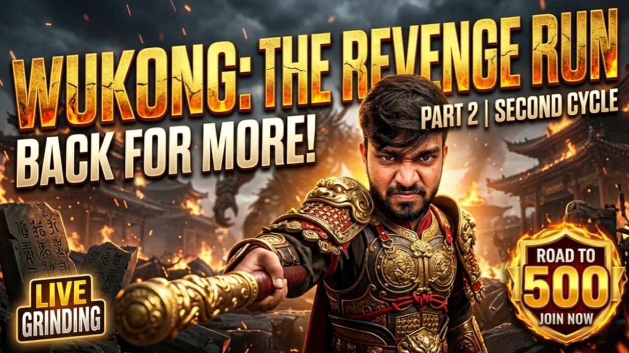 WUKONG REVENGE RUN 🐒 | Destroying Bosses Fast! (Second Cycle) | Road to 500 Subs! (Portrait)