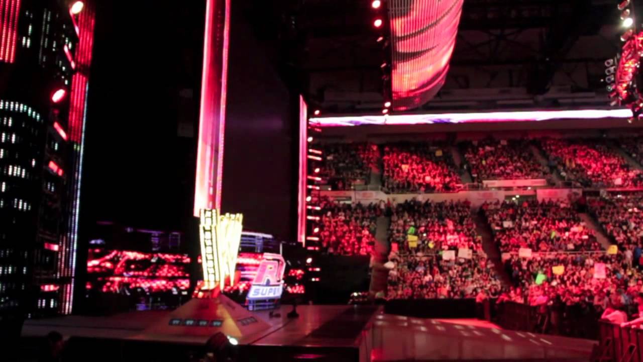 WWE Raw Opening Pyro (6/18/12)