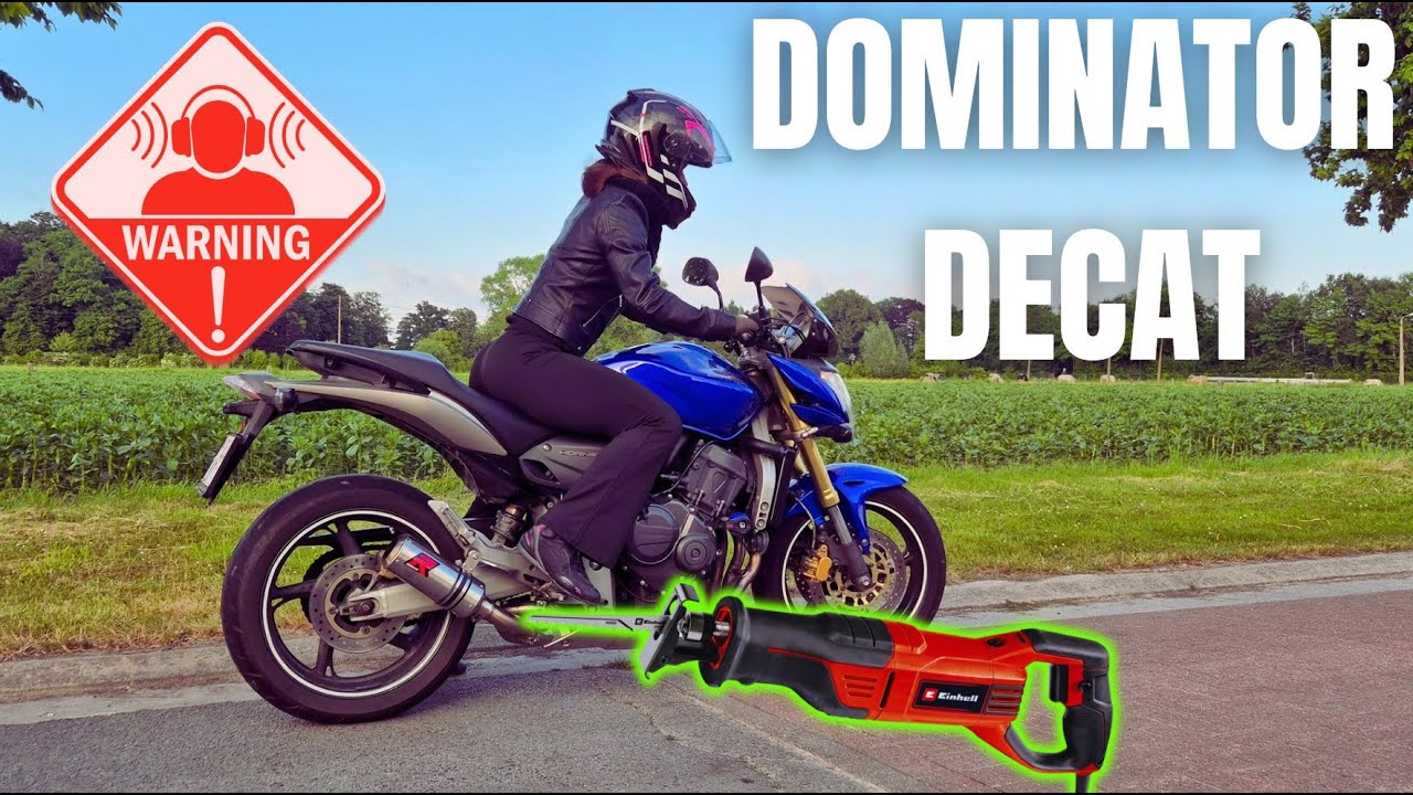 Как установить Dominator DECAT | Хонда CB600F Хорнет (2007–2013 гг.)