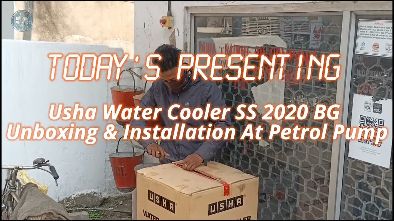 Water Cooler Installation at Commercial Site