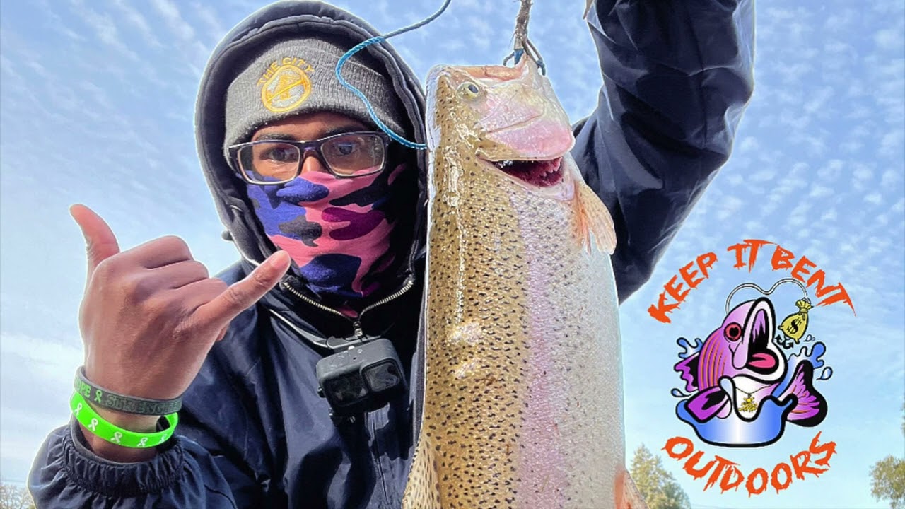 Caught A RARE BLUE TROUT at Lake Amador