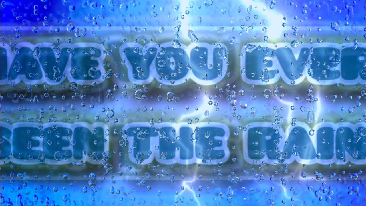 Have You Ever Seen The Rain - Unauthorized Bootleg Re-Mix! Mash-Up! Mix-Up!..