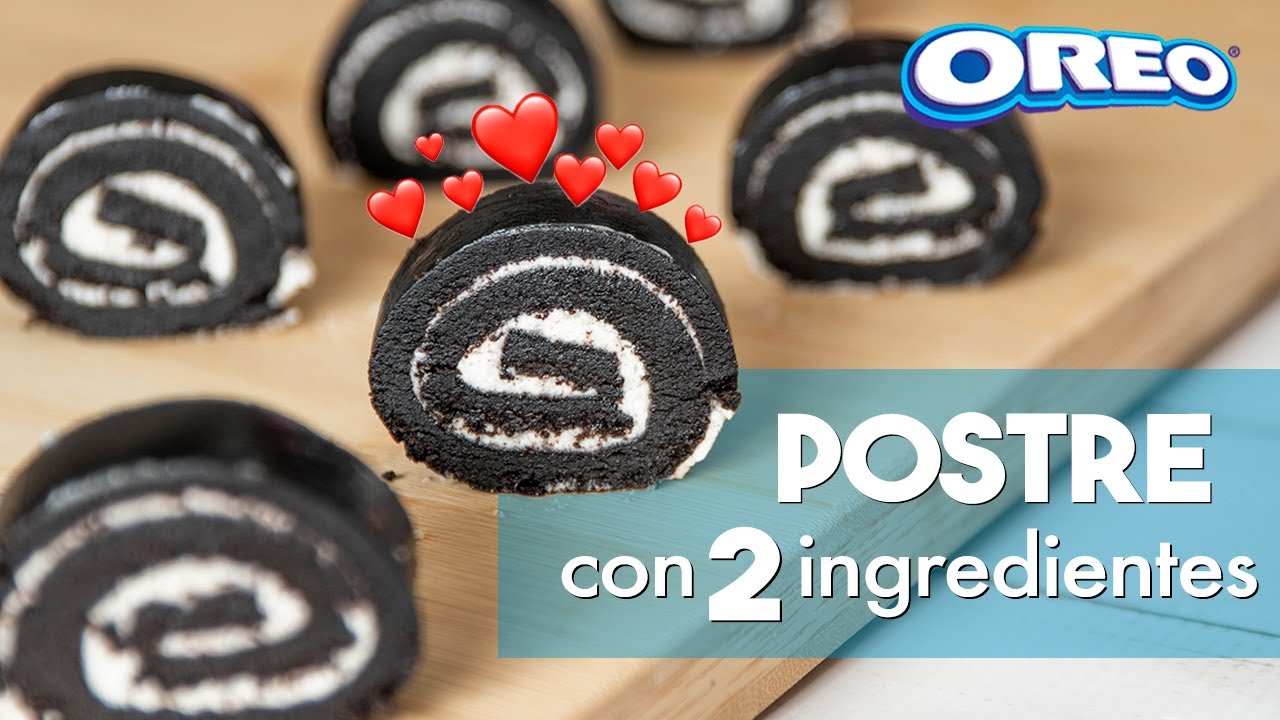 POSTRE de OREO con 2 INGREDIENTES 🍫 ¡Sin Horno!
