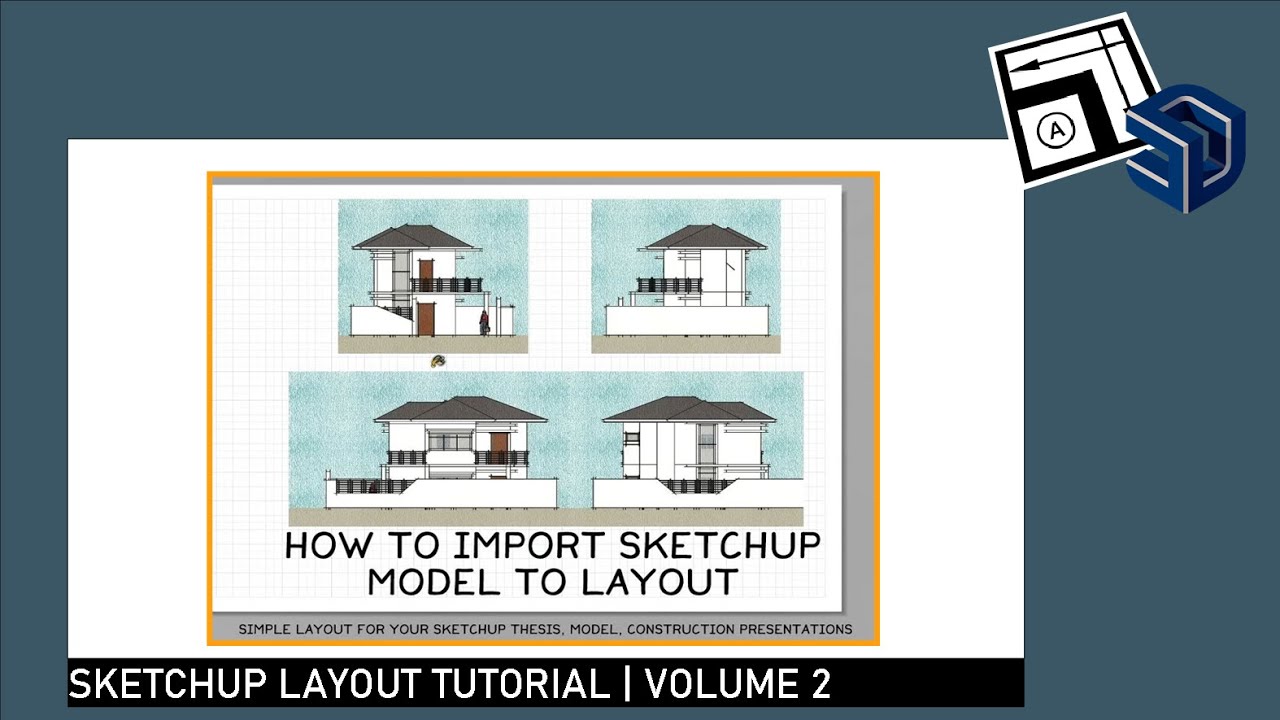 Sketchup Layout 10 — не очень полезное руководство по Sketchup Layout (3D в 2D)