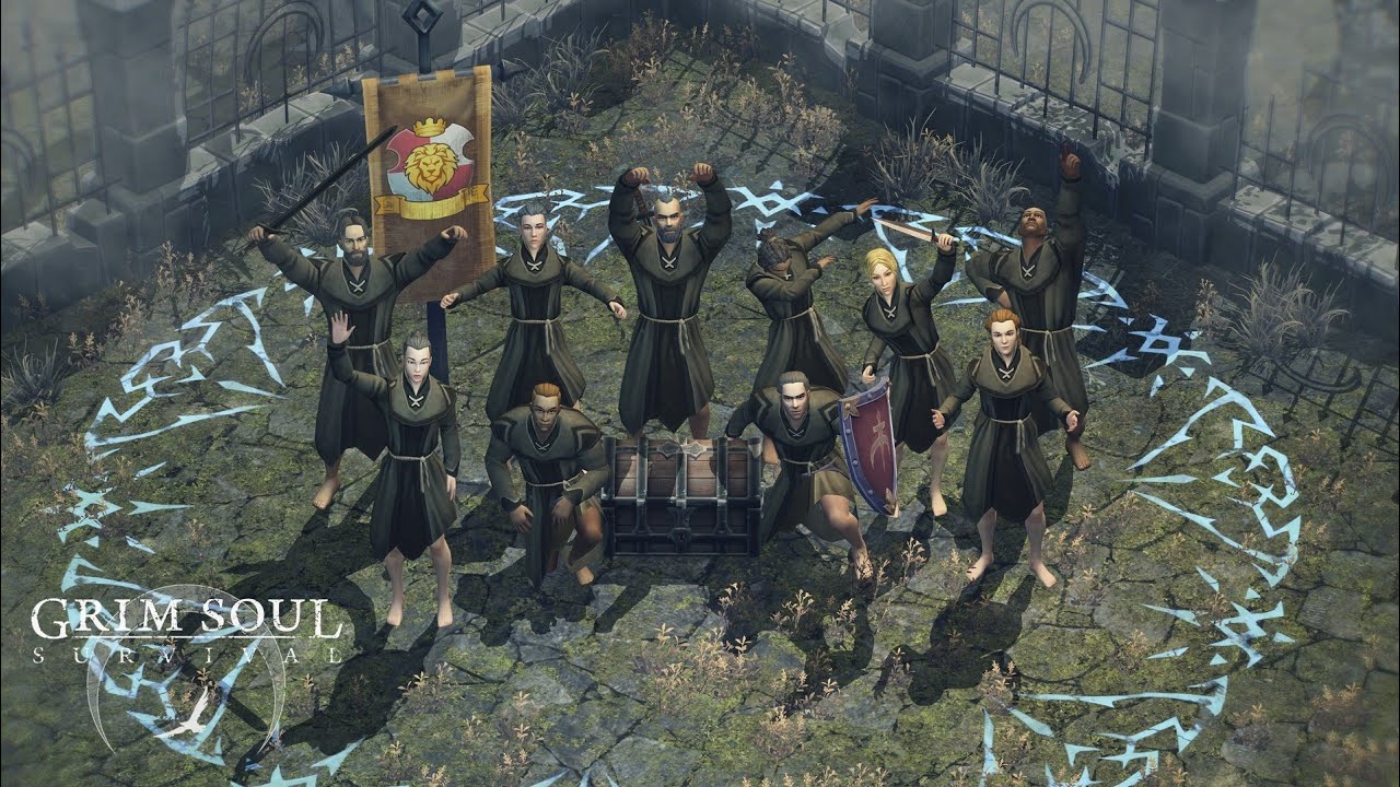 Grim Soul Survival OBELISCO LVL 1 | Armas de Acero Negro