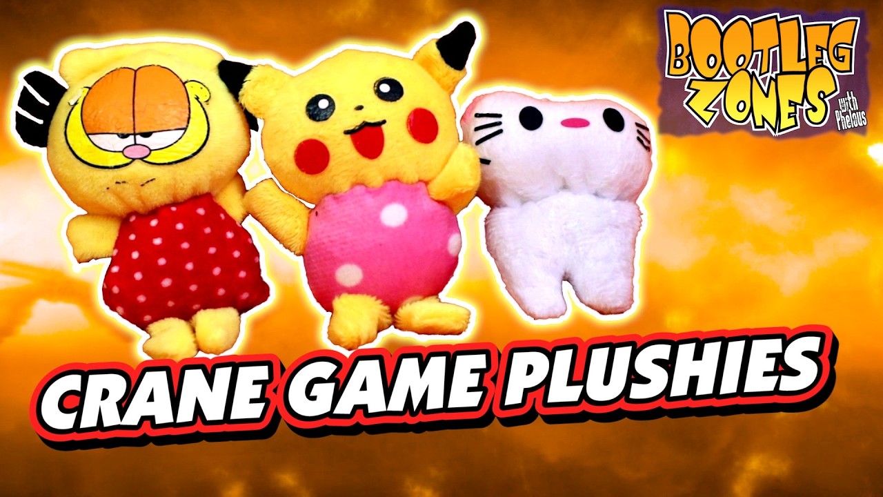 Призы в игре «Круизный кран» (Гарфилд, Пикачу, Hello Kitty) - Зоны пиратских копий