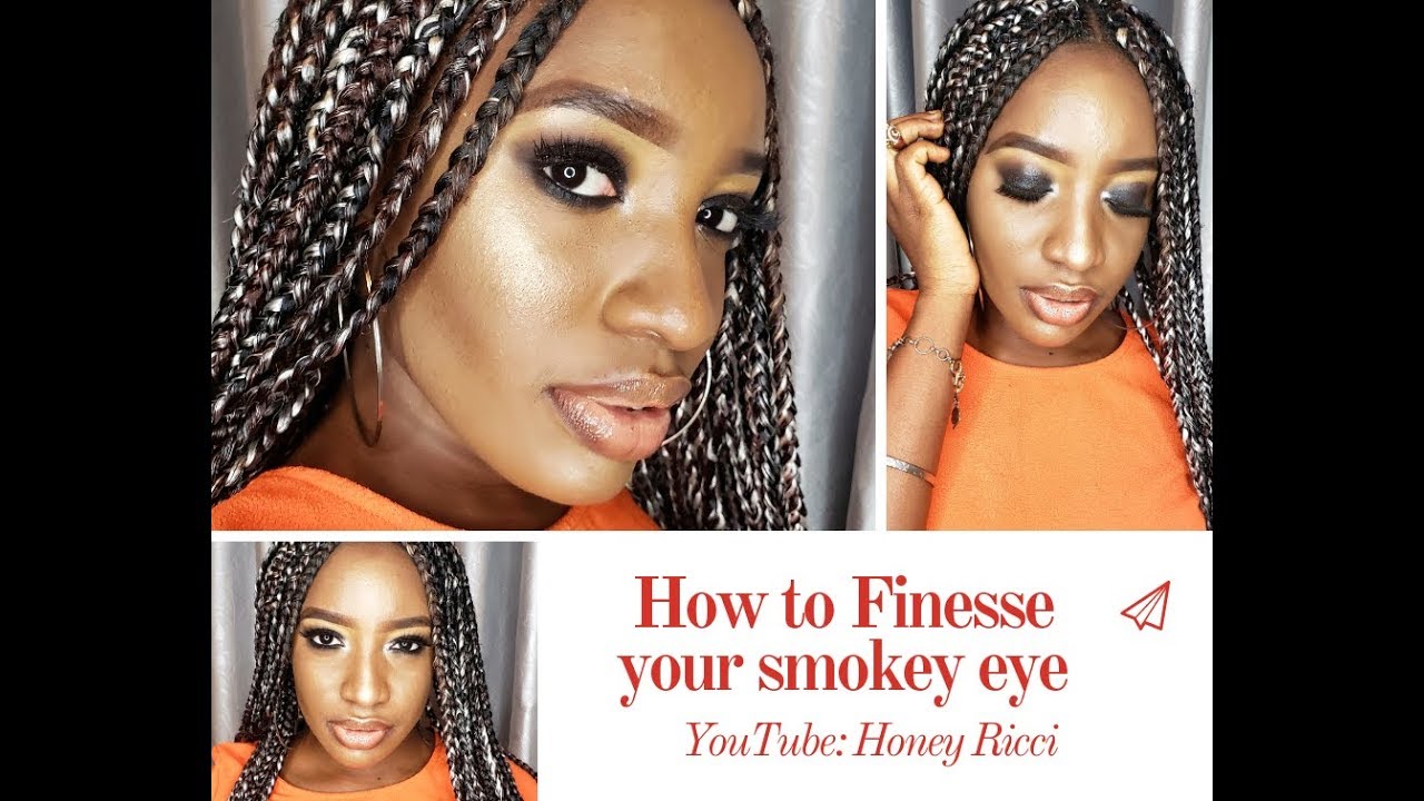 HOW TO FINESSE YOUR SMOKEY EYE| SMOKEY EYE TUTORIAL| HONEY RICCI