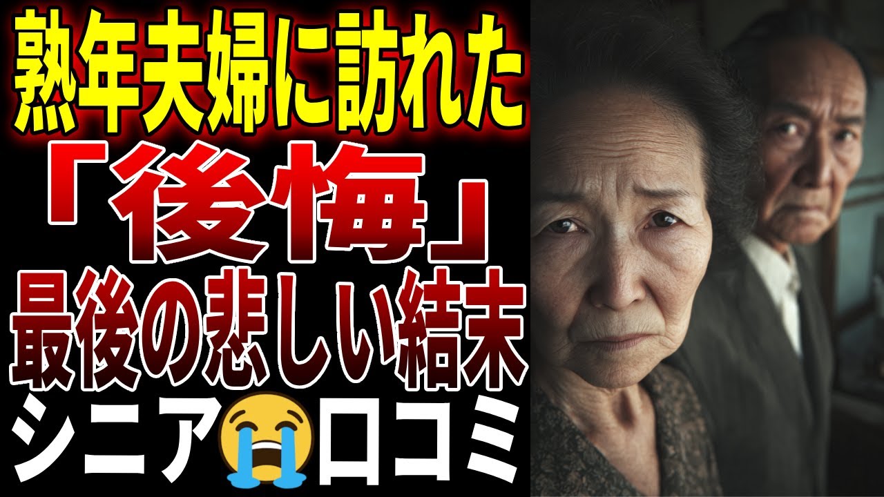 【シニアの口コミ】熟年夫婦の辿り着いた答え…「後悔」の口コミを20個厳選しました！