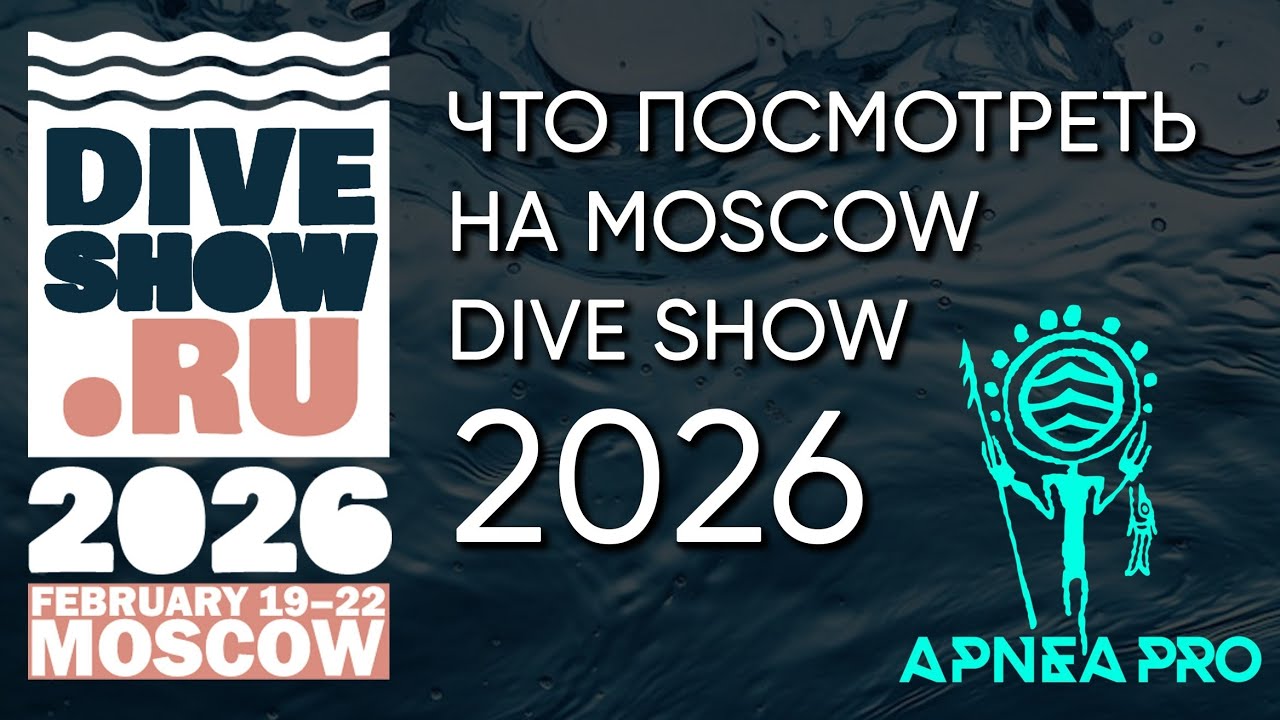 Что интересного посмотреть на Moscow Dive Show? Дайвинг, фридайвинг, подводная охота.