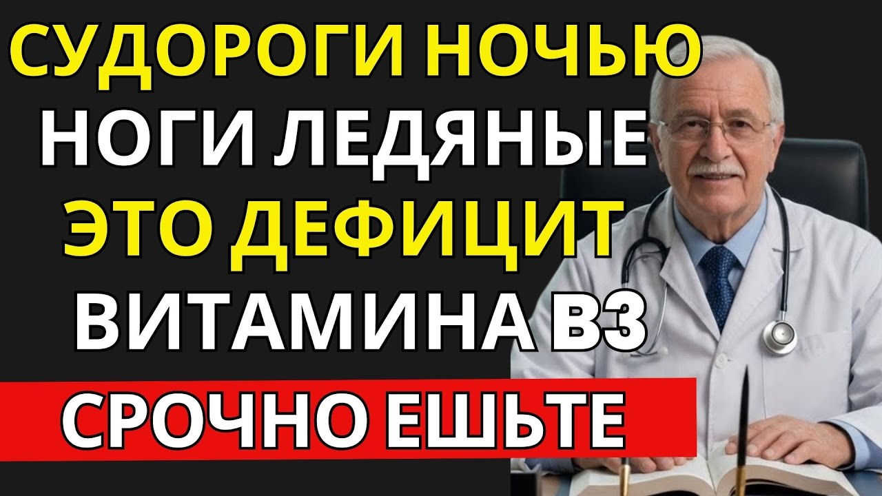 Ночные судороги и холодные ноги после 60: 5 признаков плохого кровотока | ВРАЧ ОБЪЯСНЯЕТ