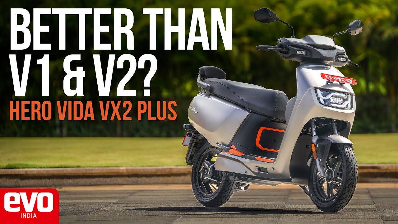 Hero Vida VX2 Plus | One electric scooter with multiple ways to charge the battery | evo India