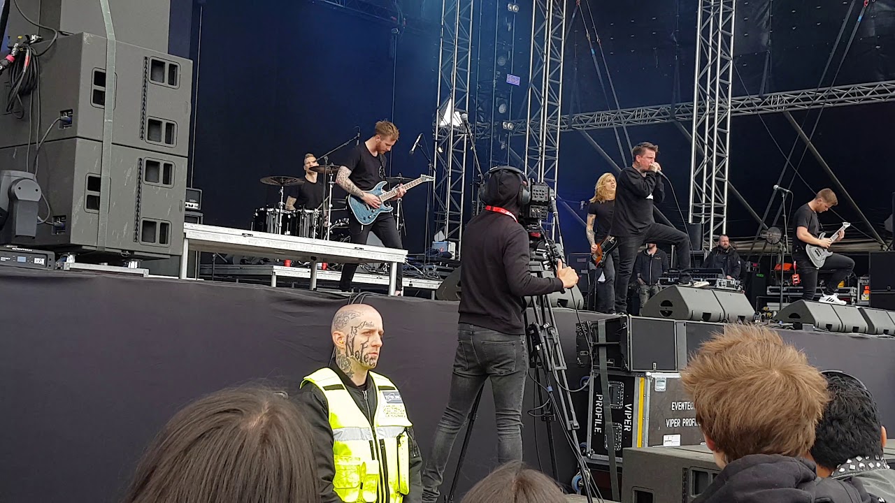 Adept -  shark! shark! shark! Live Rockfest hyvink&auml;&auml; Finland 2018